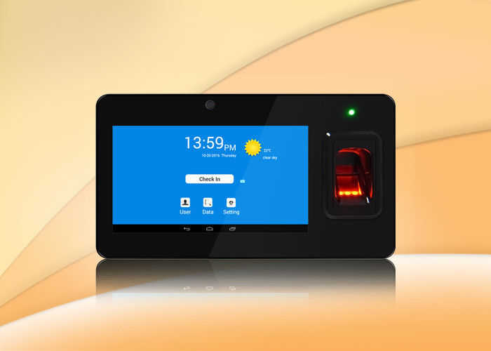 Android Fingerprint Time Attendance System With Big Touch Screen GPRS Function