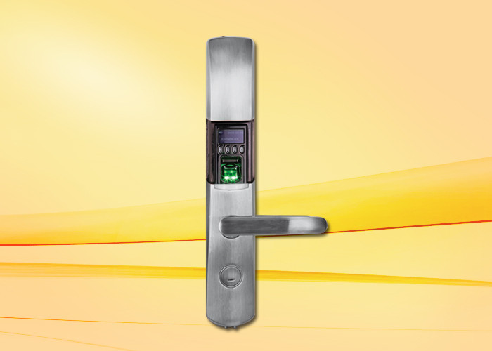 USB Connection Fingerprint Door Lock with OLED Display , thumbprint scanner door lock