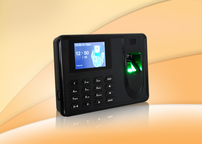 Desk Fingerprint Time Attendance System with SD card and USB , biometric scanner