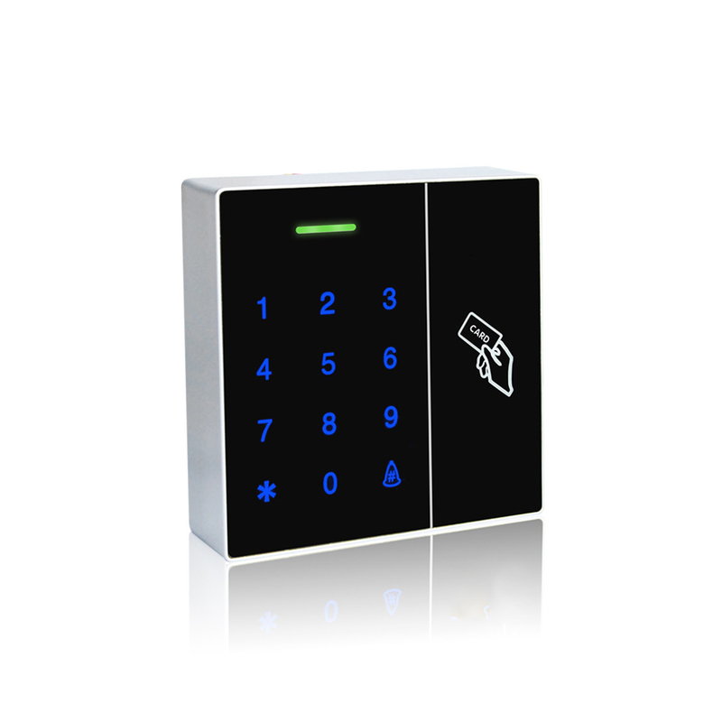 최신 금속 방수 RFID 카드 액세스 제어 카드 리더 13.56Mhz IC ID 카드 문 액세스 제어 시스템-S02