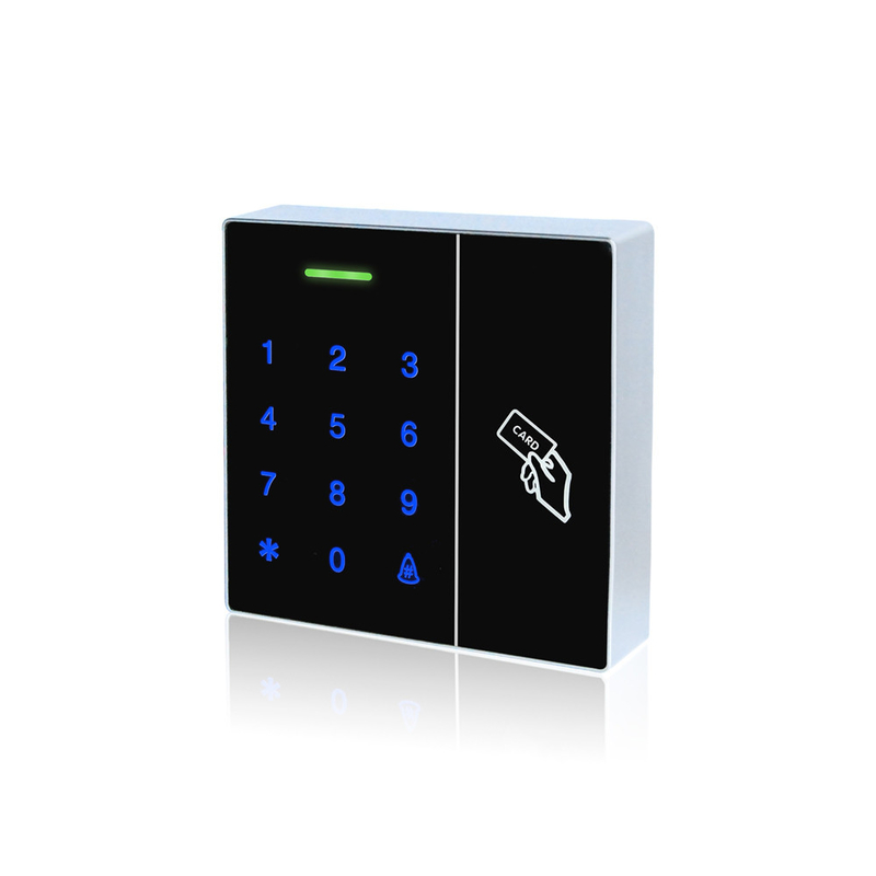 최신 금속 방수 RFID 카드 액세스 제어 카드 리더 13.56Mhz IC ID 카드 문 액세스 제어 시스템-S02